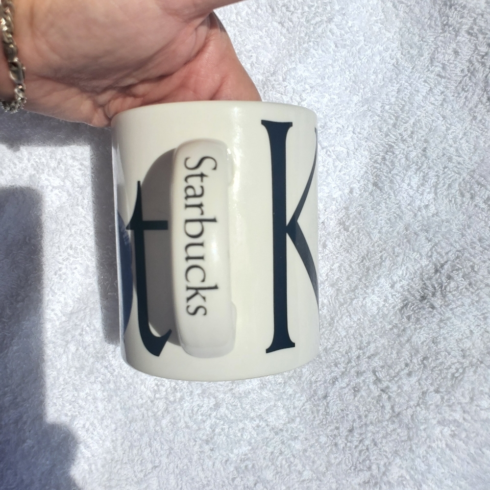 Starbucks Kuwait barista City mug coffee cup